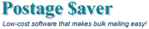 Postage $aver USPS Gold-Certified Software to make bulk mailing easy