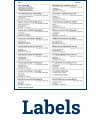labels