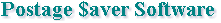 Postage $aver Software